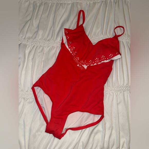 Other - Garber lace cutout One Piece Swimsuit